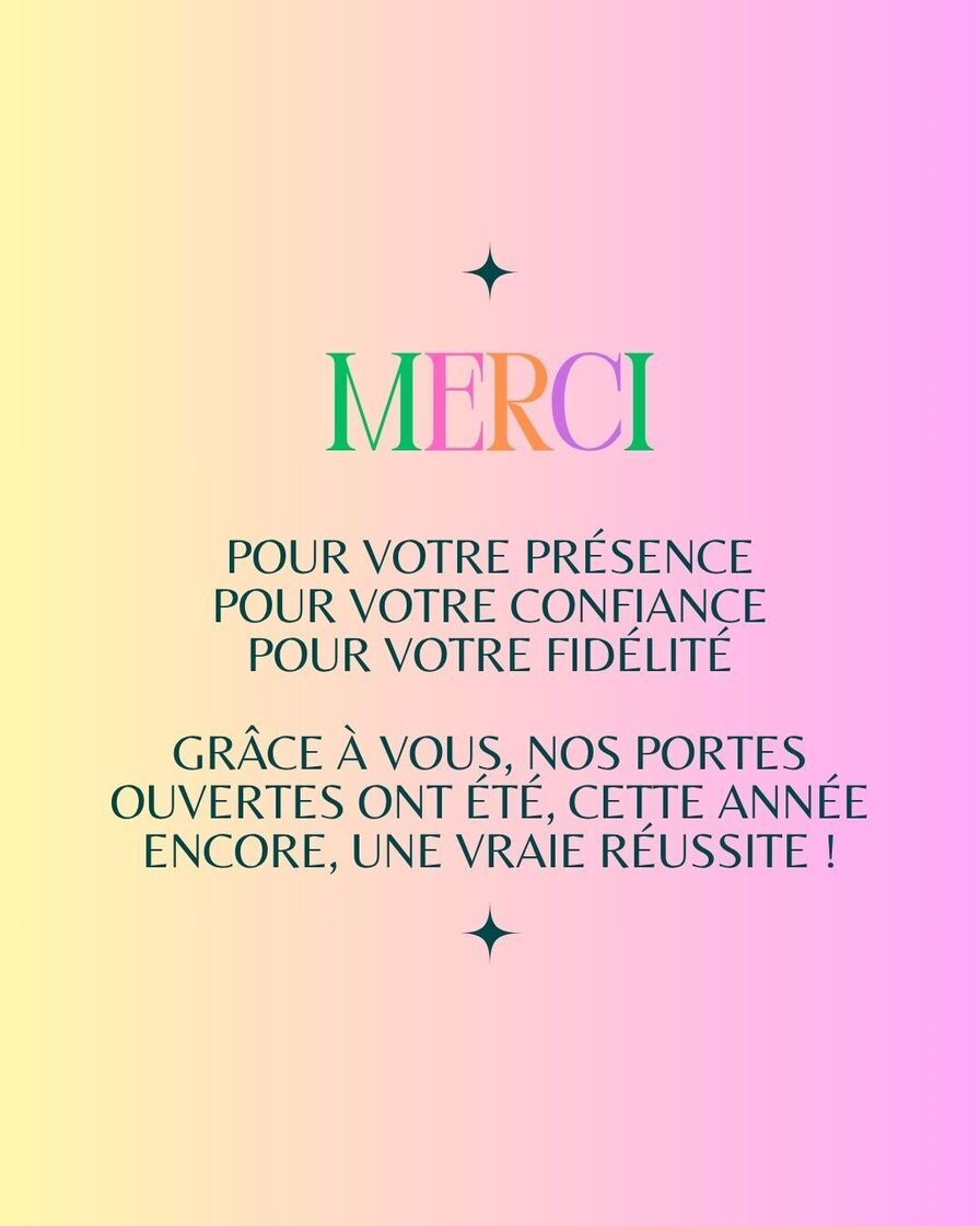 Publication Instagram Merci Minimaliste